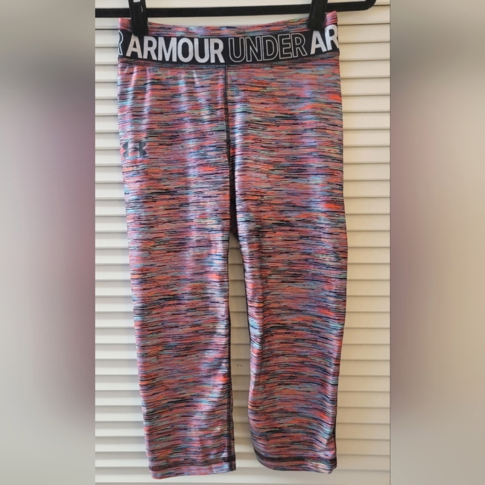 Under Armour - Girl's Colourful Capri Leggings